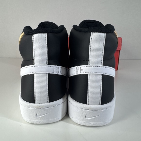 Nike Court Royale 2 Mid Mens Size 13 Black White CQ9179-001 New In Box - Picture 7 of 9